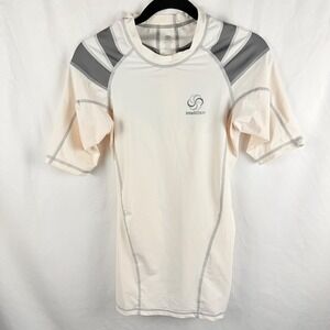 Intelliskin Women's Foundation Crew Neck Short Sleeve Long Compression T-Shirt L